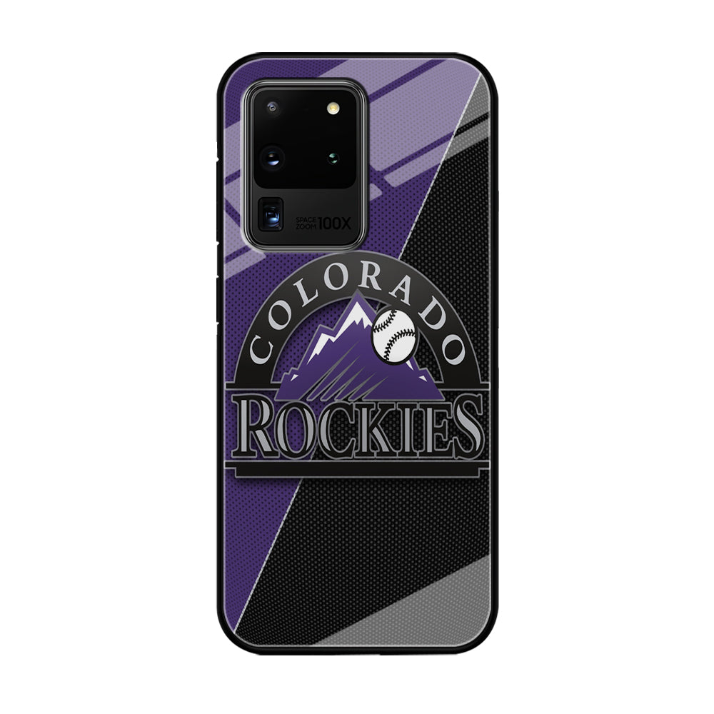 Baseball Colorado Rockies MLB 001 Samsung Galaxy S21 Ultra Case