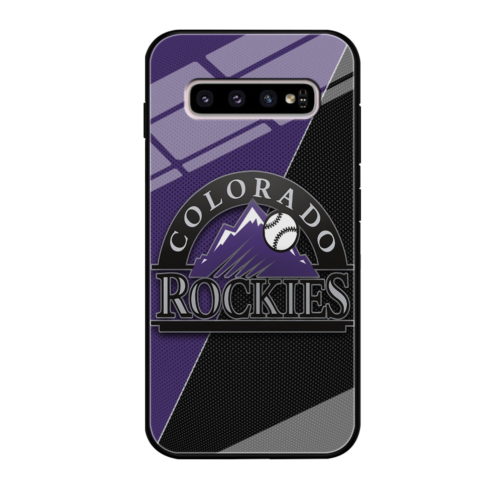 Baseball Colorado Rockies MLB 001 Samsung Galaxy S10 Case