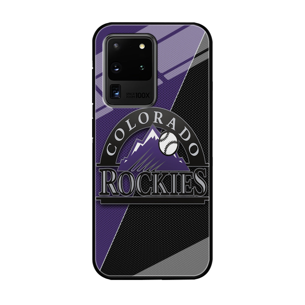 Baseball Colorado Rockies MLB 001 Samsung Galaxy S20 Ultra Case