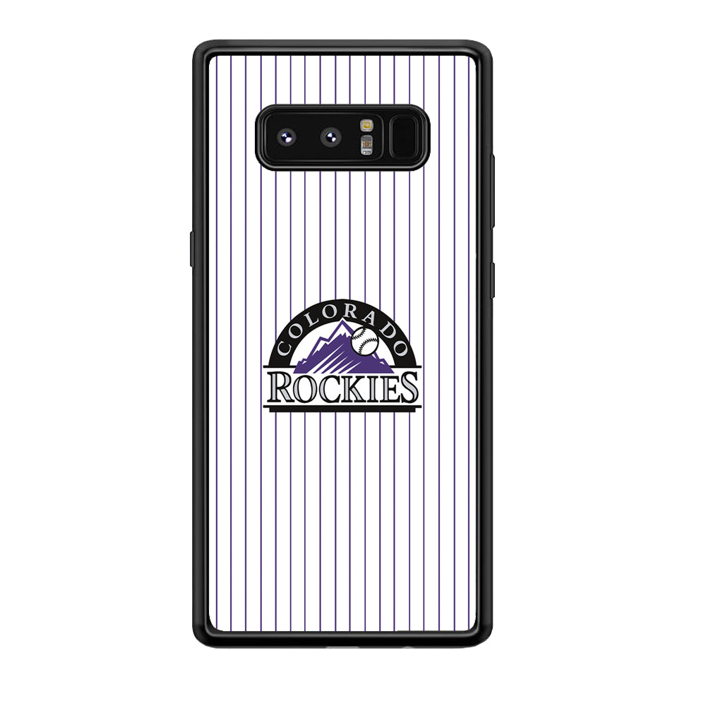Baseball Colorado Rockies MLB 002 Samsung Galaxy Note 8 Case
