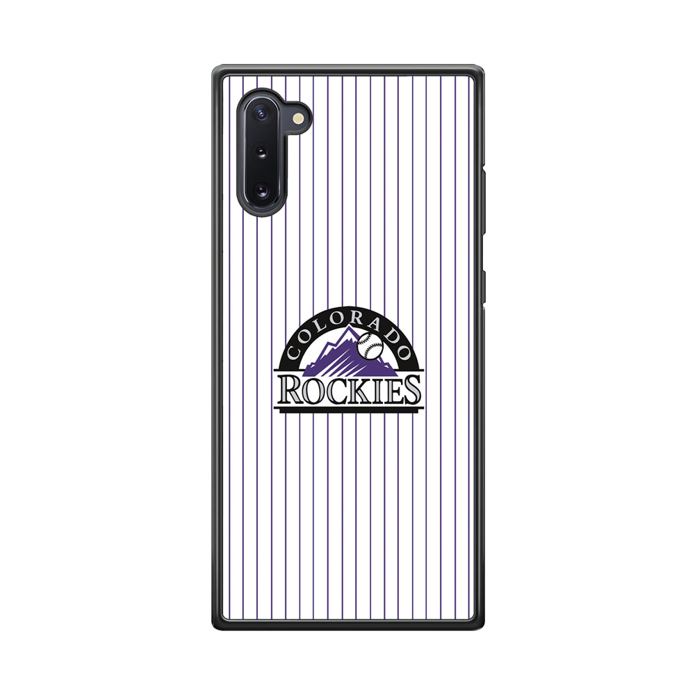 Baseball Colorado Rockies MLB 002 Samsung Galaxy Note 10 Case
