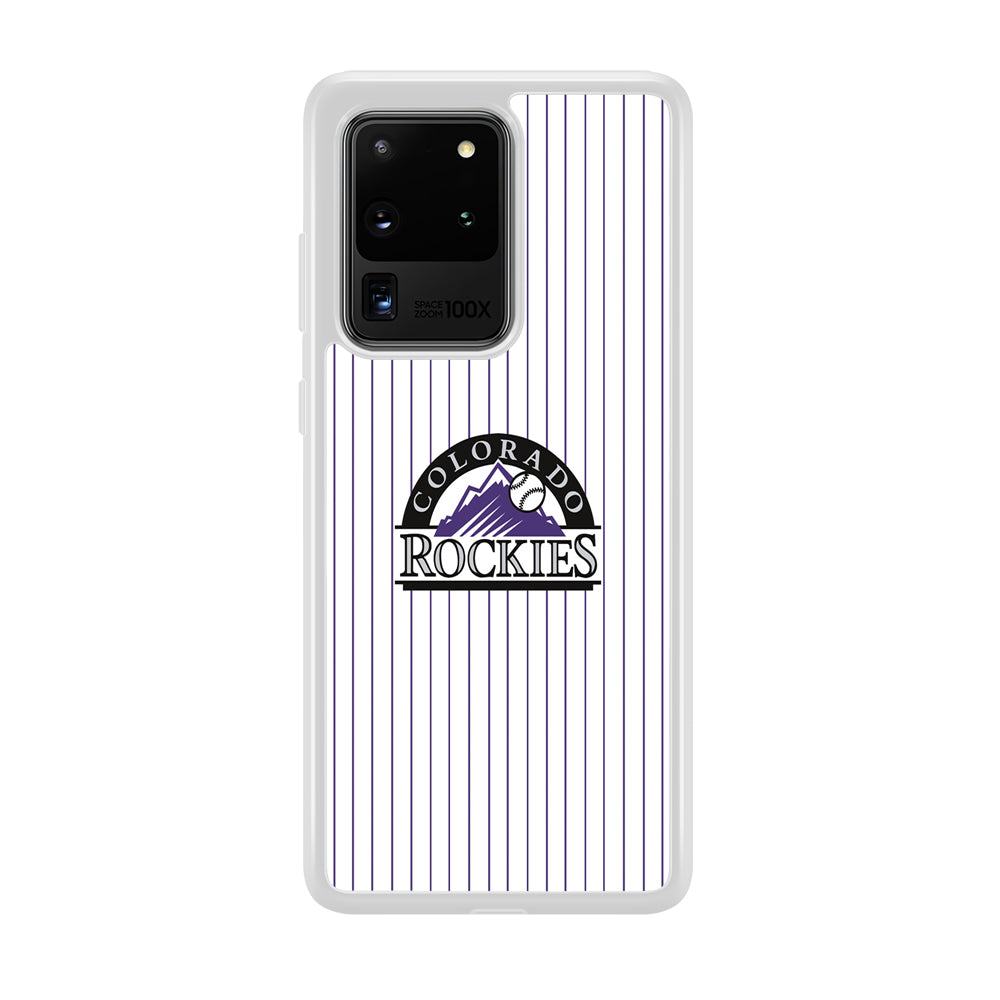 Baseball Colorado Rockies MLB 002 Samsung Galaxy S20 Ultra Case