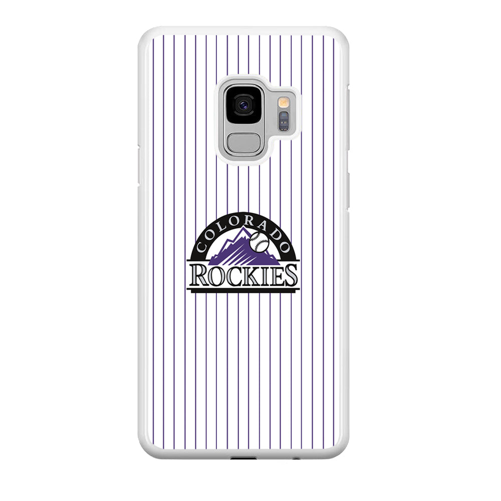 Baseball Colorado Rockies MLB 002 Samsung Galaxy S9 Case