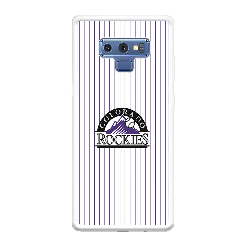 Baseball Colorado Rockies MLB 002 Samsung Galaxy Note 9 Case