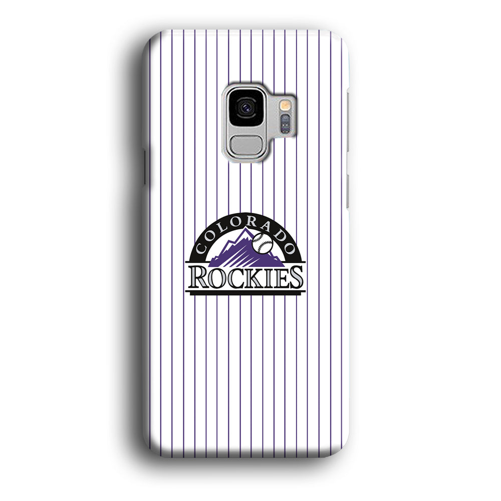 Baseball Colorado Rockies MLB 002 Samsung Galaxy S9 Case