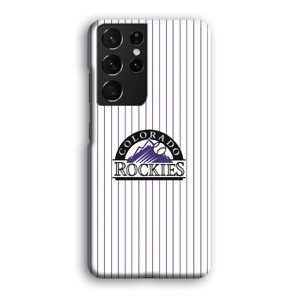 Baseball Colorado Rockies MLB 002 Samsung Galaxy S24 Ultra Case