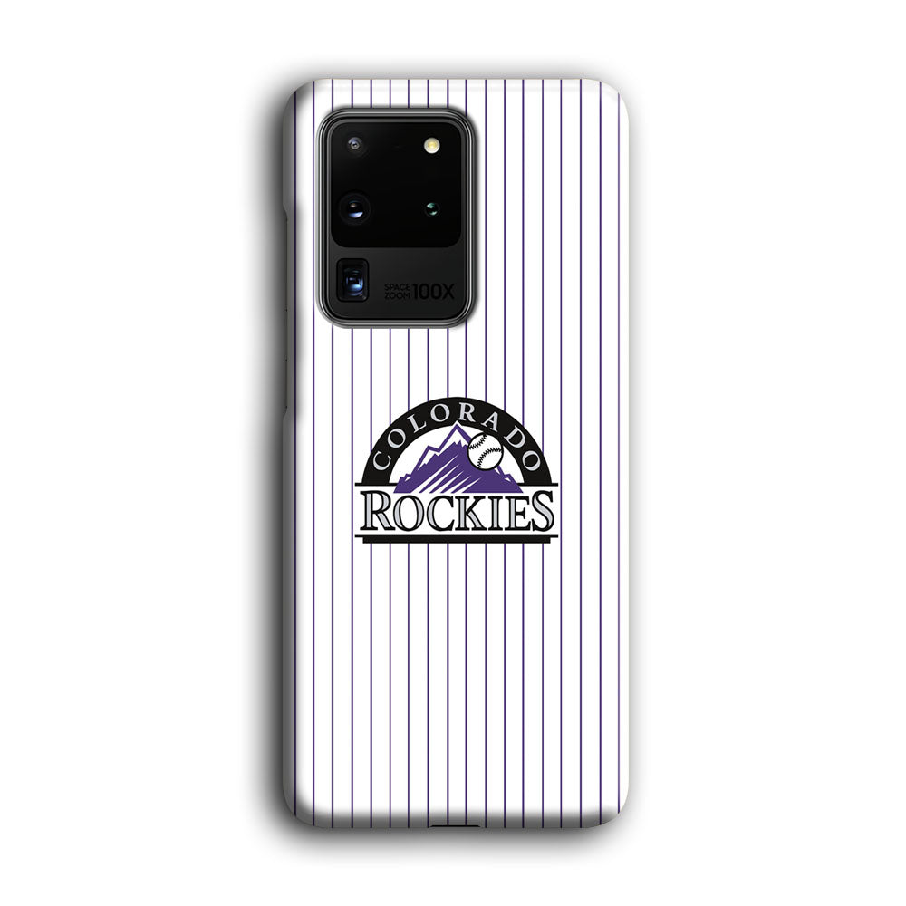 Baseball Colorado Rockies MLB 002 Samsung Galaxy S20 Ultra Case