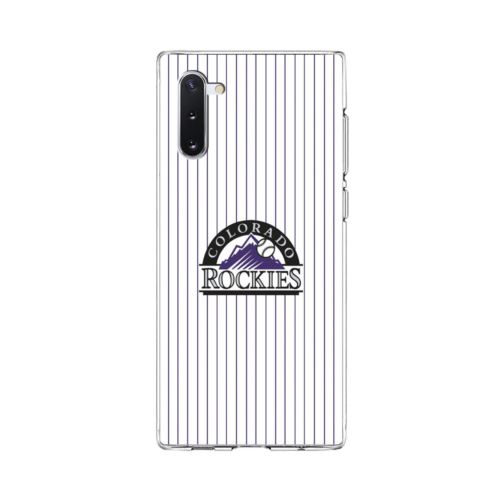 Baseball Colorado Rockies MLB 002 Samsung Galaxy Note 10 Case