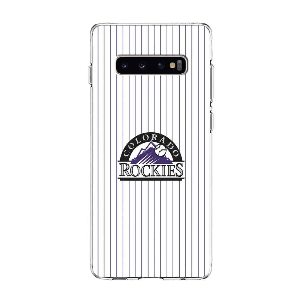 Baseball Colorado Rockies MLB 002 Samsung Galaxy S10 Plus Case
