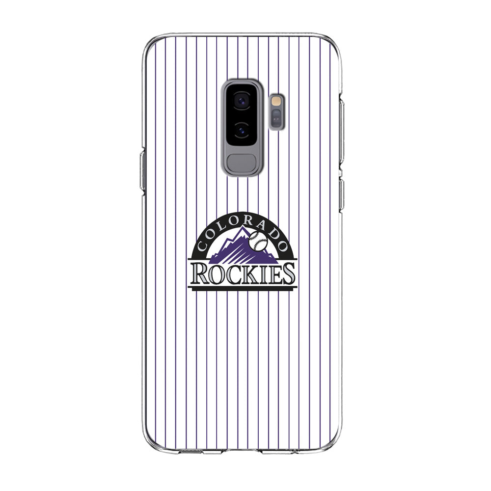 Baseball Colorado Rockies MLB 002 Samsung Galaxy S9 Plus Case