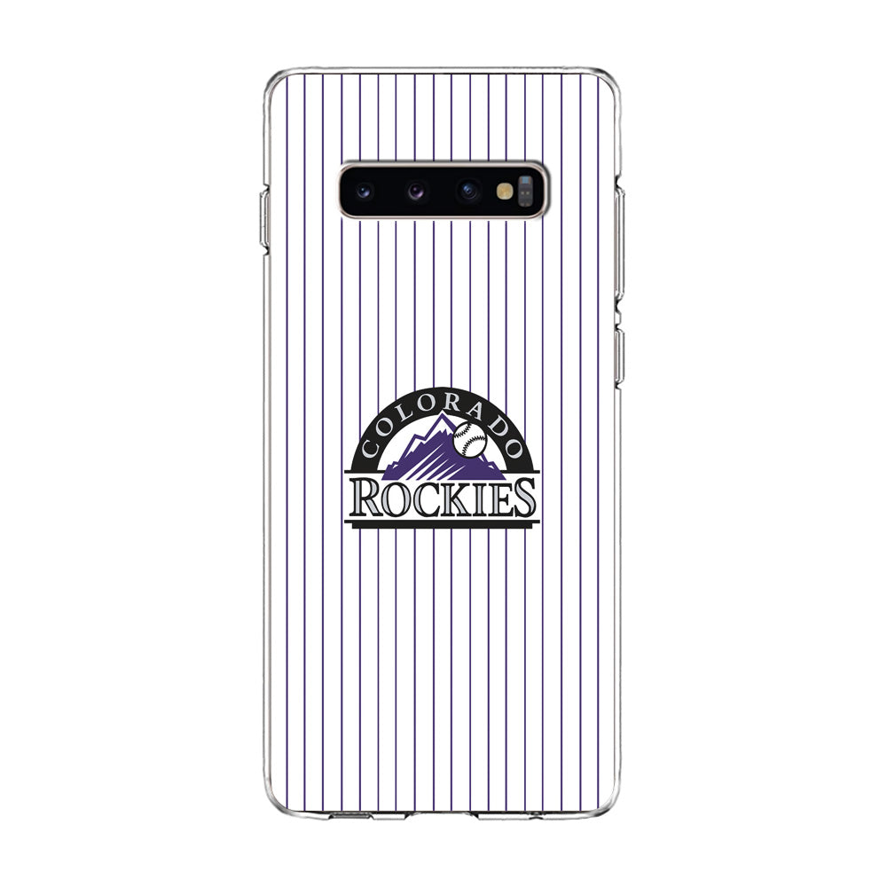 Baseball Colorado Rockies MLB 002 Samsung Galaxy S10 Case