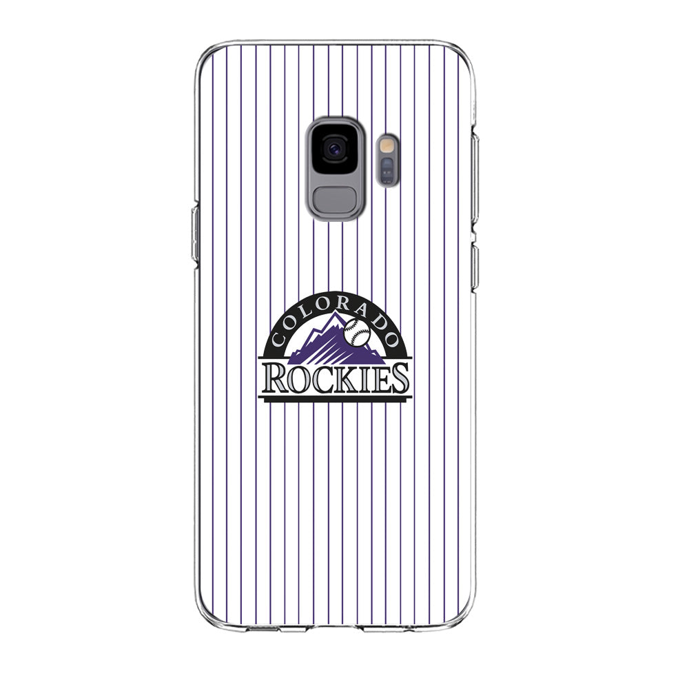 Baseball Colorado Rockies MLB 002 Samsung Galaxy S9 Case