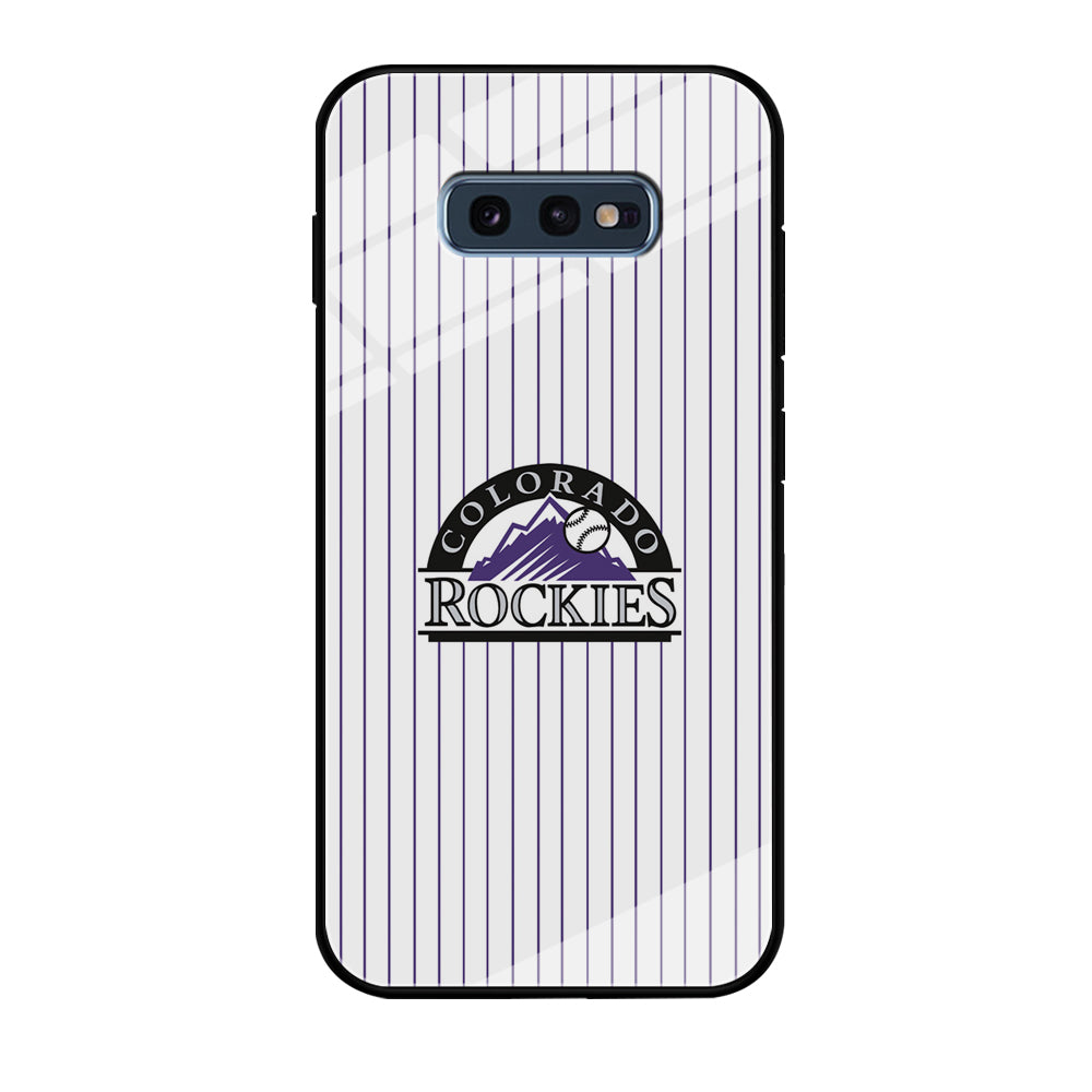 Baseball Colorado Rockies MLB 002 Samsung Galaxy S10E Case