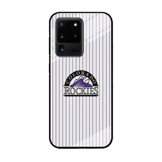 Baseball Colorado Rockies MLB 002 Samsung Galaxy S20 Ultra Case