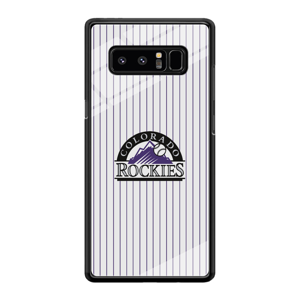 Baseball Colorado Rockies MLB 002 Samsung Galaxy Note 8 Case