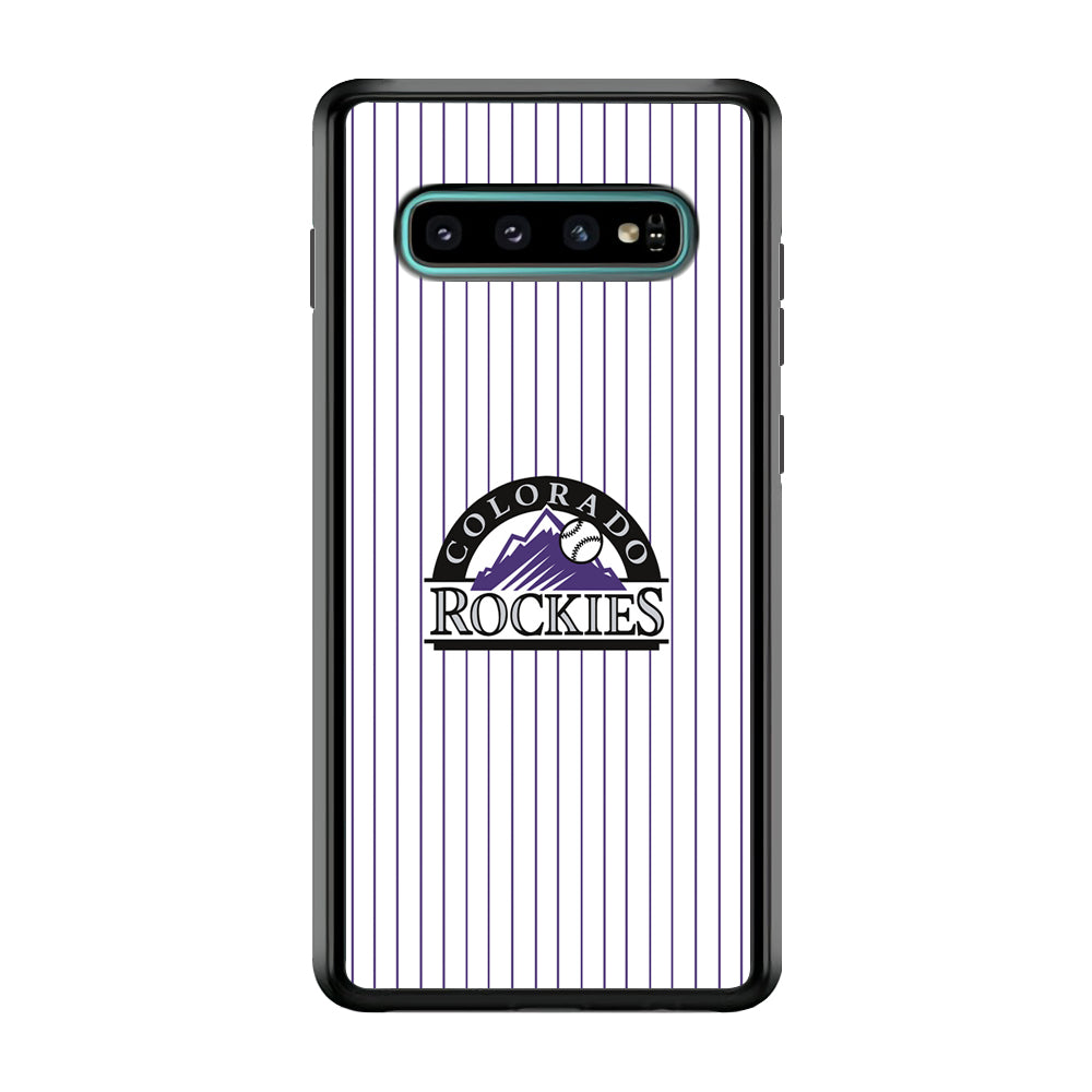 Baseball Colorado Rockies MLB 002 Samsung Galaxy S10 Plus Case