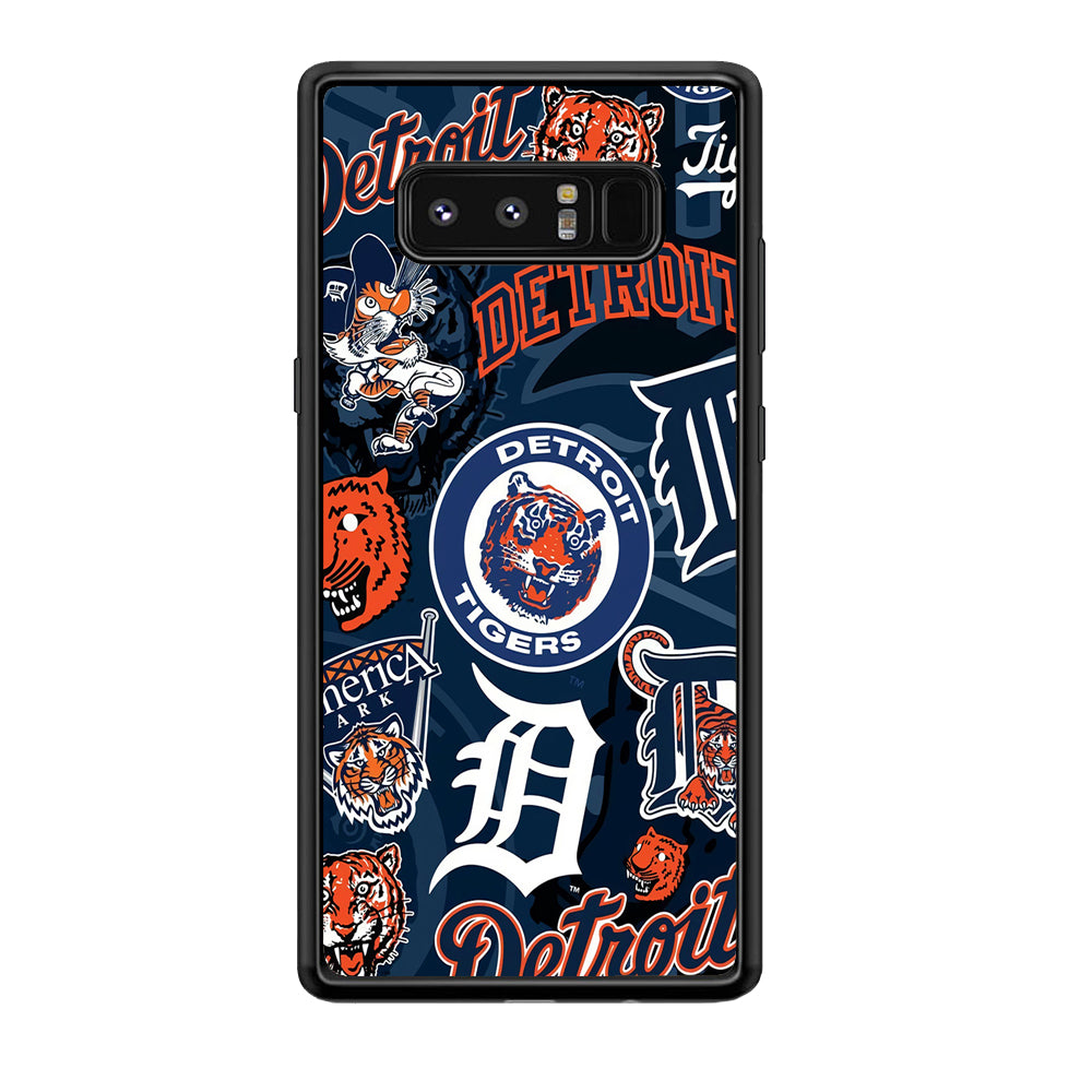 Baseball Detroit Tigers MLB 002 Samsung Galaxy Note 8 Case