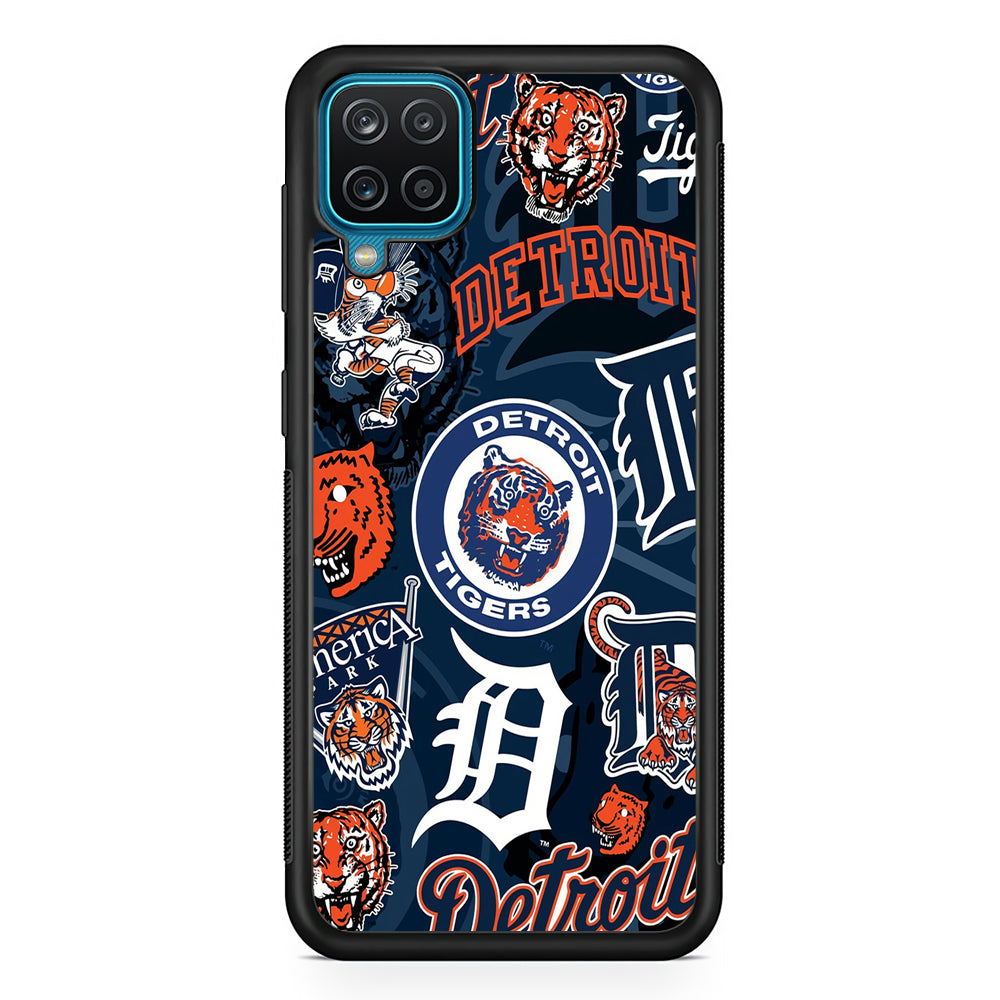 Baseball Detroit Tigers MLB 002 Samsung Galaxy A12 Case