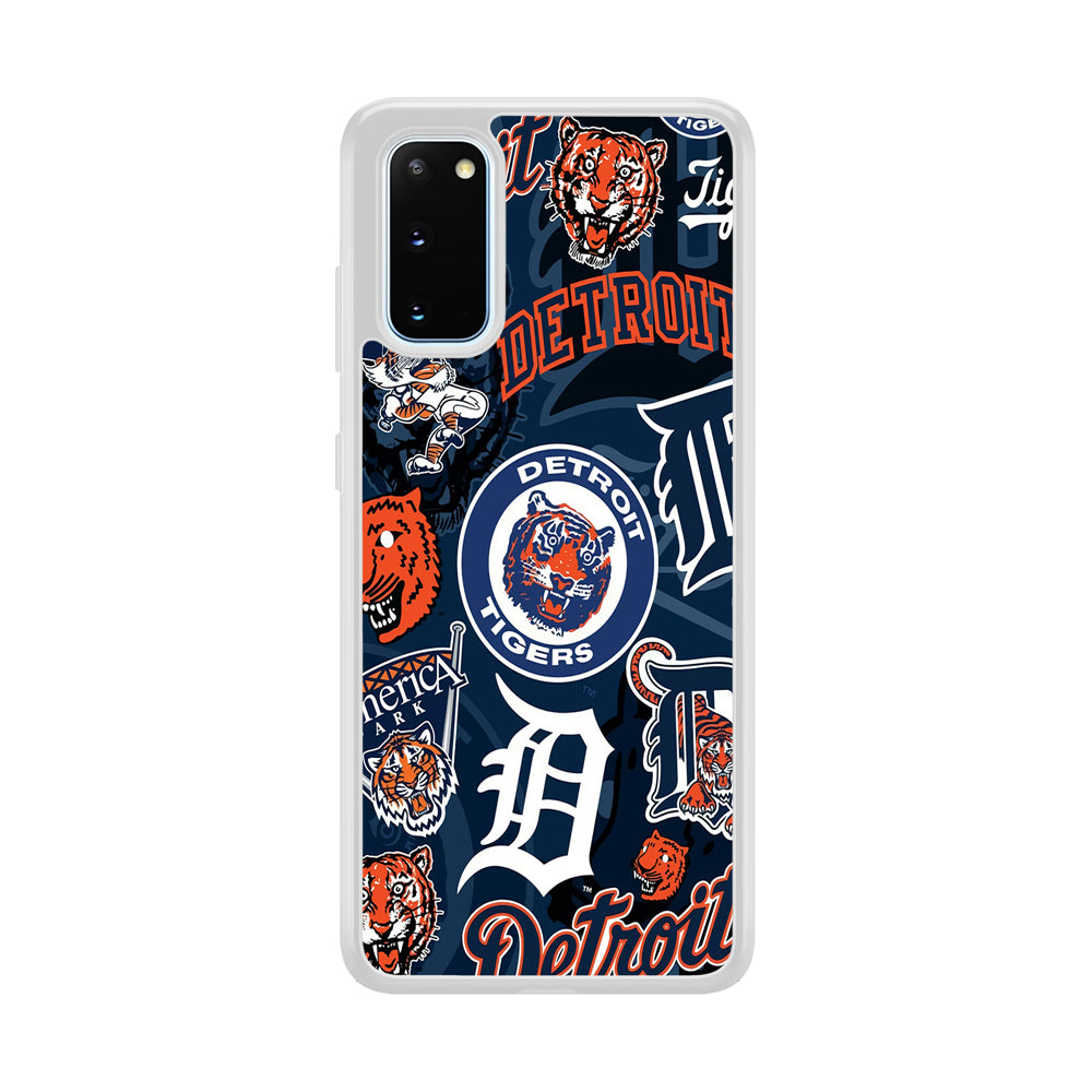Baseball Detroit Tigers MLB 002 Samsung Galaxy S20 Case