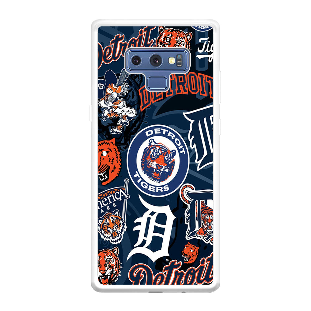 Baseball Detroit Tigers MLB 002 Samsung Galaxy Note 9 Case