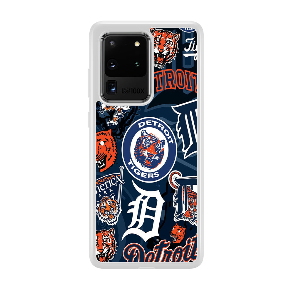 Baseball Detroit Tigers MLB 002 Samsung Galaxy S20 Ultra Case