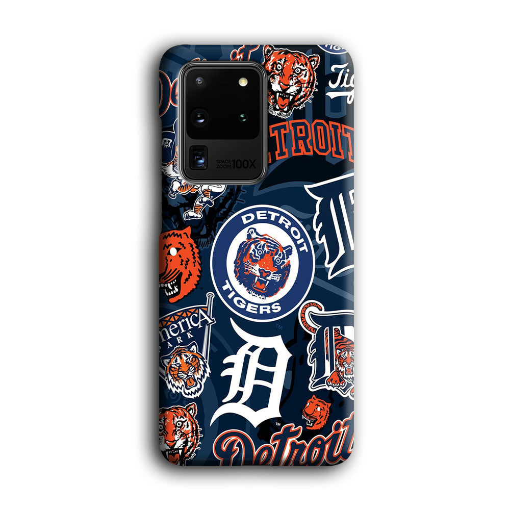 Baseball Detroit Tigers MLB 002 Samsung Galaxy S20 Ultra Case