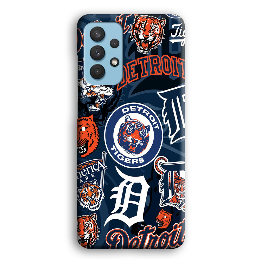 Baseball Detroit Tigers MLB 002 Samsung Galaxy A32 Case