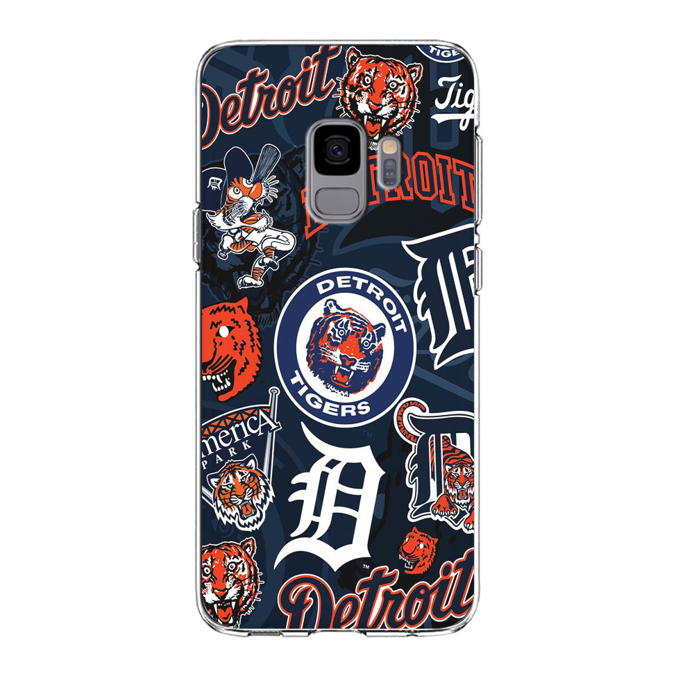 Baseball Detroit Tigers MLB 002 Samsung Galaxy S9 Case