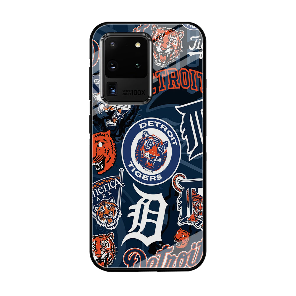 Baseball Detroit Tigers MLB 002 Samsung Galaxy S20 Ultra Case