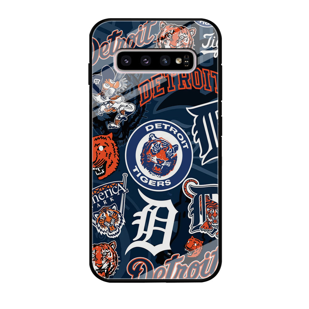 Baseball Detroit Tigers MLB 002 Samsung Galaxy S10 Case