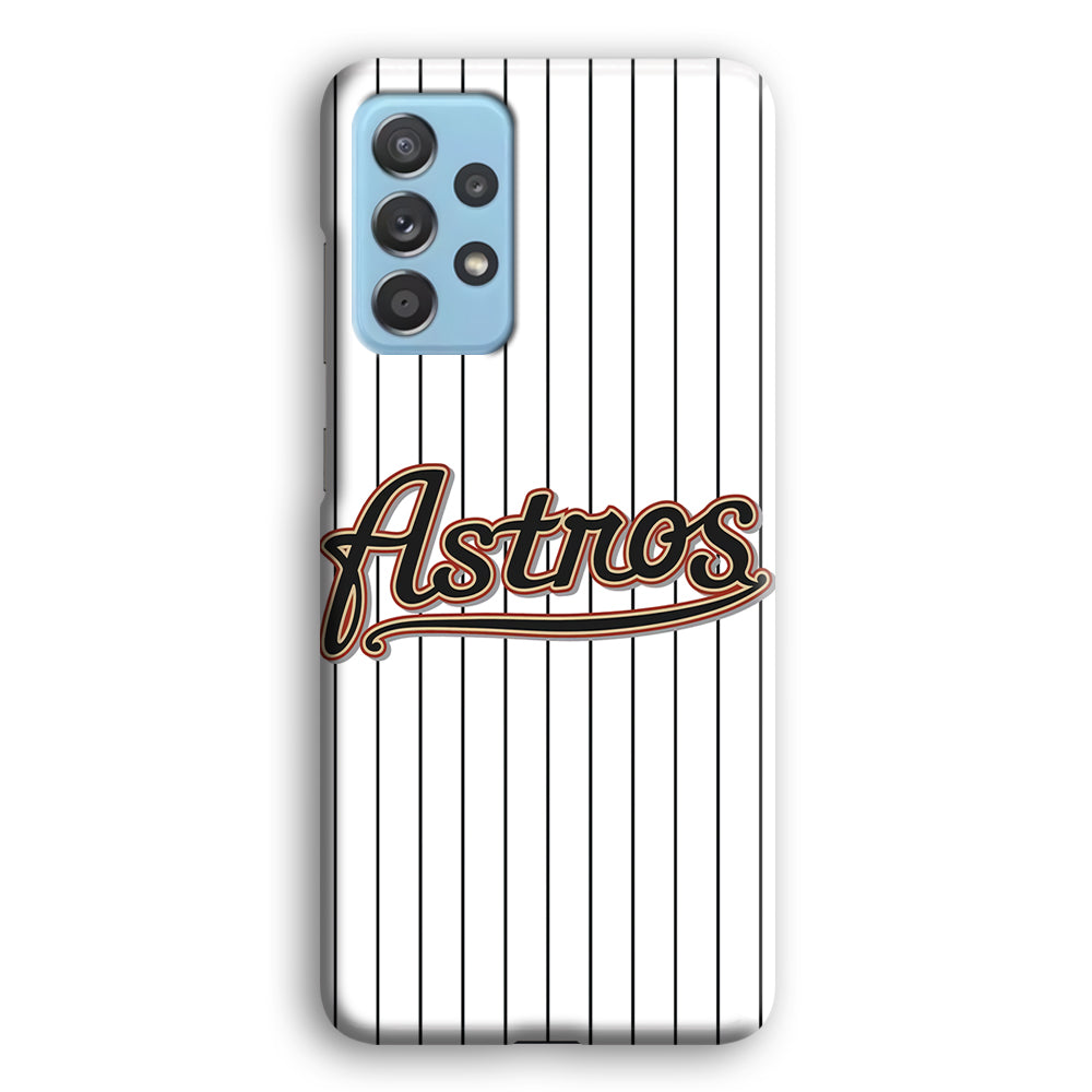 Baseball Houston Astros MLB 002 Samsung Galaxy A72 Case