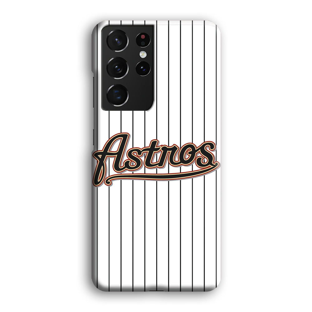 Baseball Houston Astros MLB 002 Samsung Galaxy S21 Ultra Case