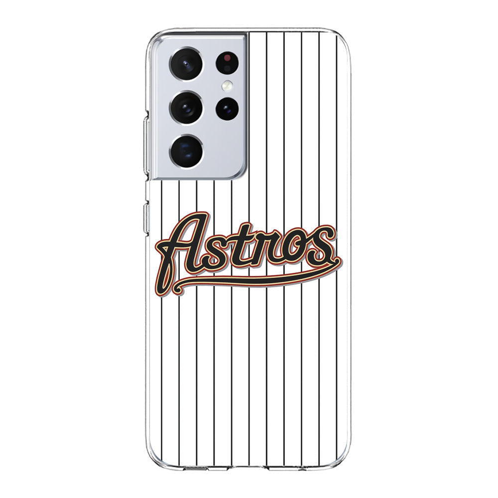 Baseball Houston Astros MLB 002 Samsung Galaxy S24 Ultra Case