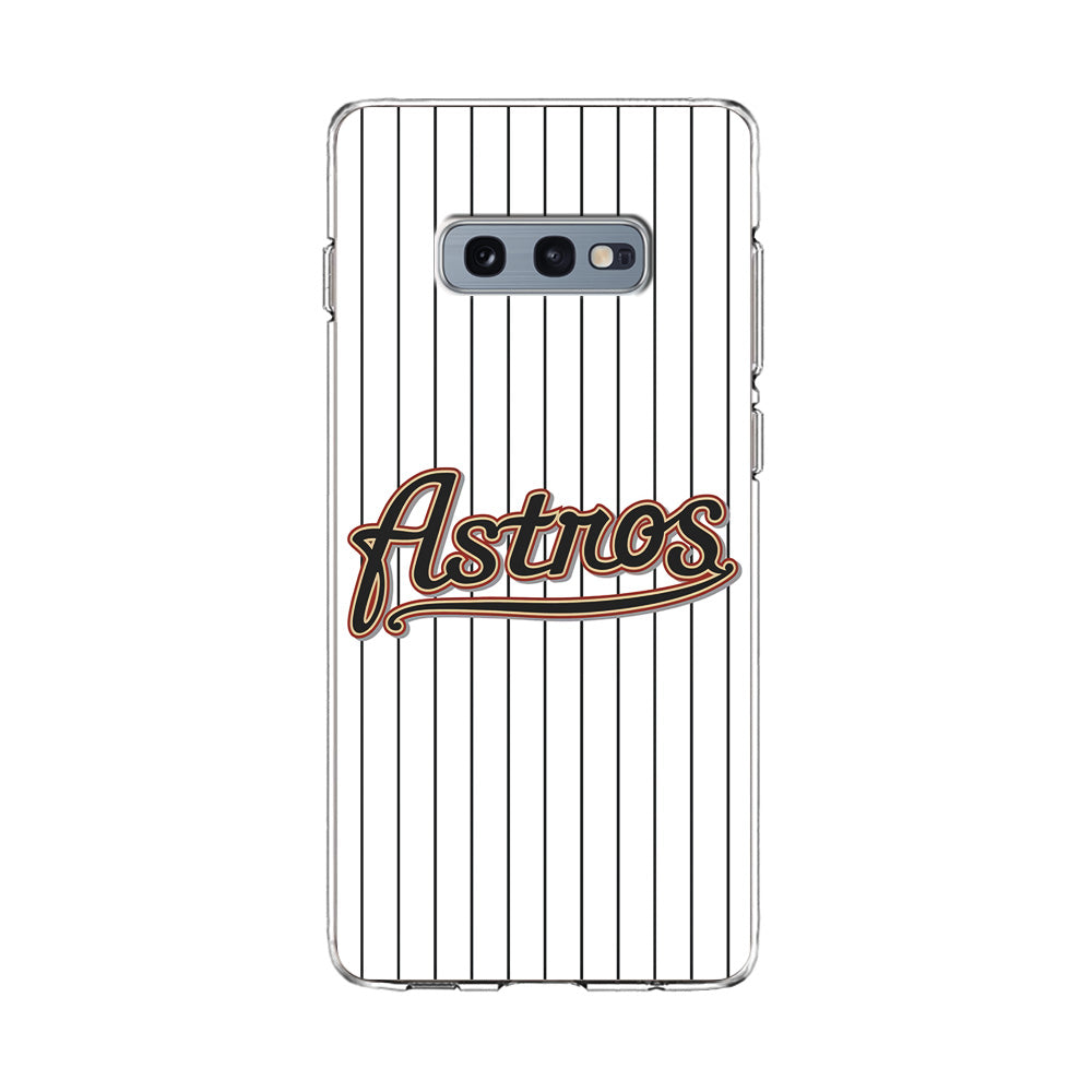 Baseball Houston Astros MLB 002 Samsung Galaxy S10E Case