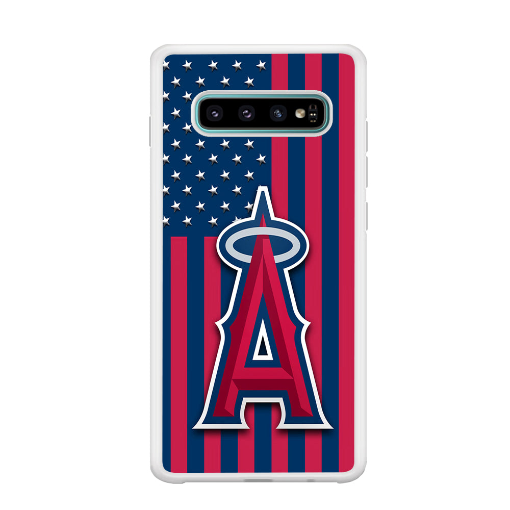 Baseball Los Angeles Angels MLB 001 Samsung Galaxy S10 Case