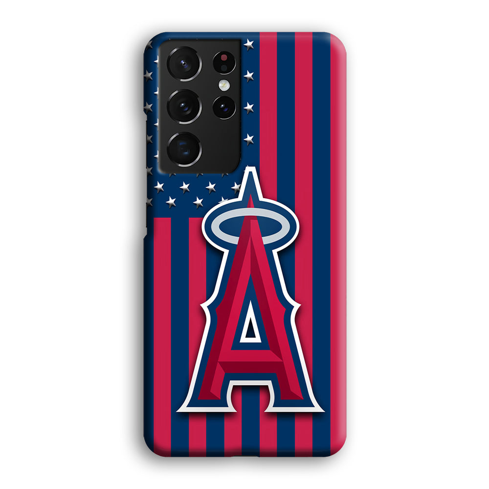 Baseball Los Angeles Angels MLB 001 Samsung Galaxy S21 Ultra Case