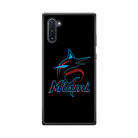 Baseball Miami Marlins MLB 001 Samsung Galaxy Note 10 Case