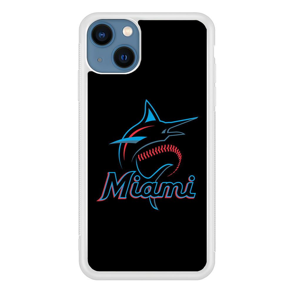 Baseball Miami Marlins MLB 001 iPhone 14 Plus Case