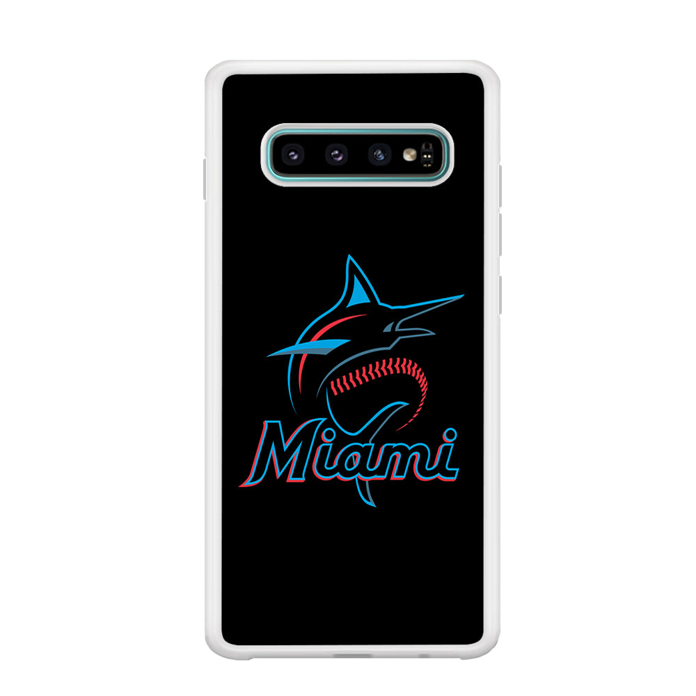 Baseball Miami Marlins MLB 001 Samsung Galaxy S10 Case