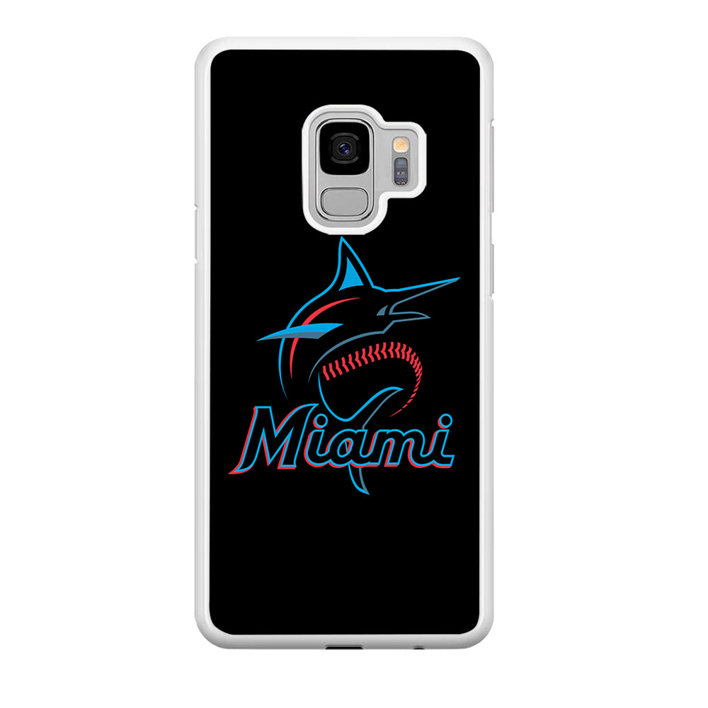 Baseball Miami Marlins MLB 001  Samsung Galaxy S9 Case