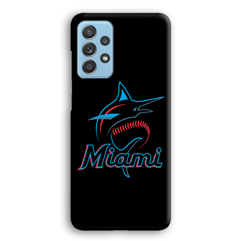 Baseball Miami Marlins MLB 001 Samsung Galaxy A52 Case