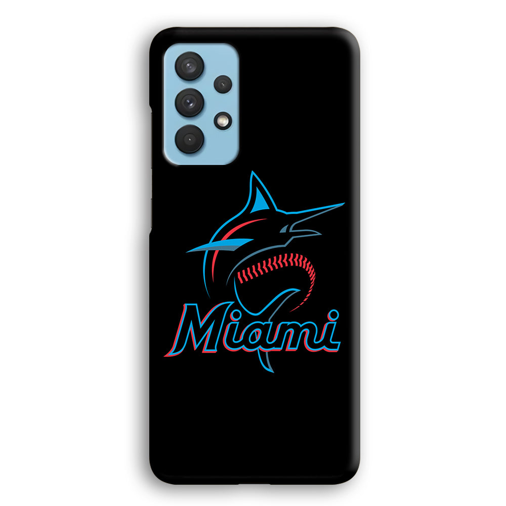 Baseball Miami Marlins MLB 001  Samsung Galaxy A32 Case