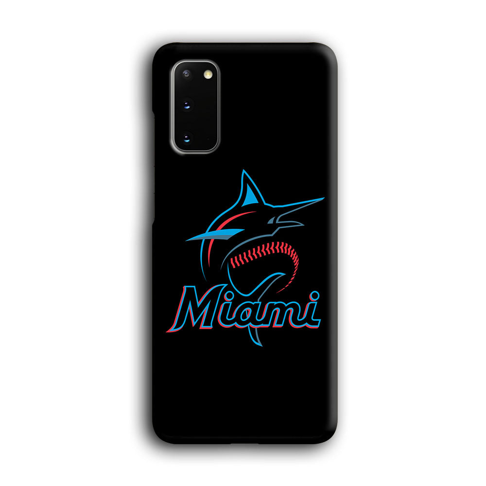 Baseball Miami Marlins MLB 001  Samsung Galaxy S20 Case