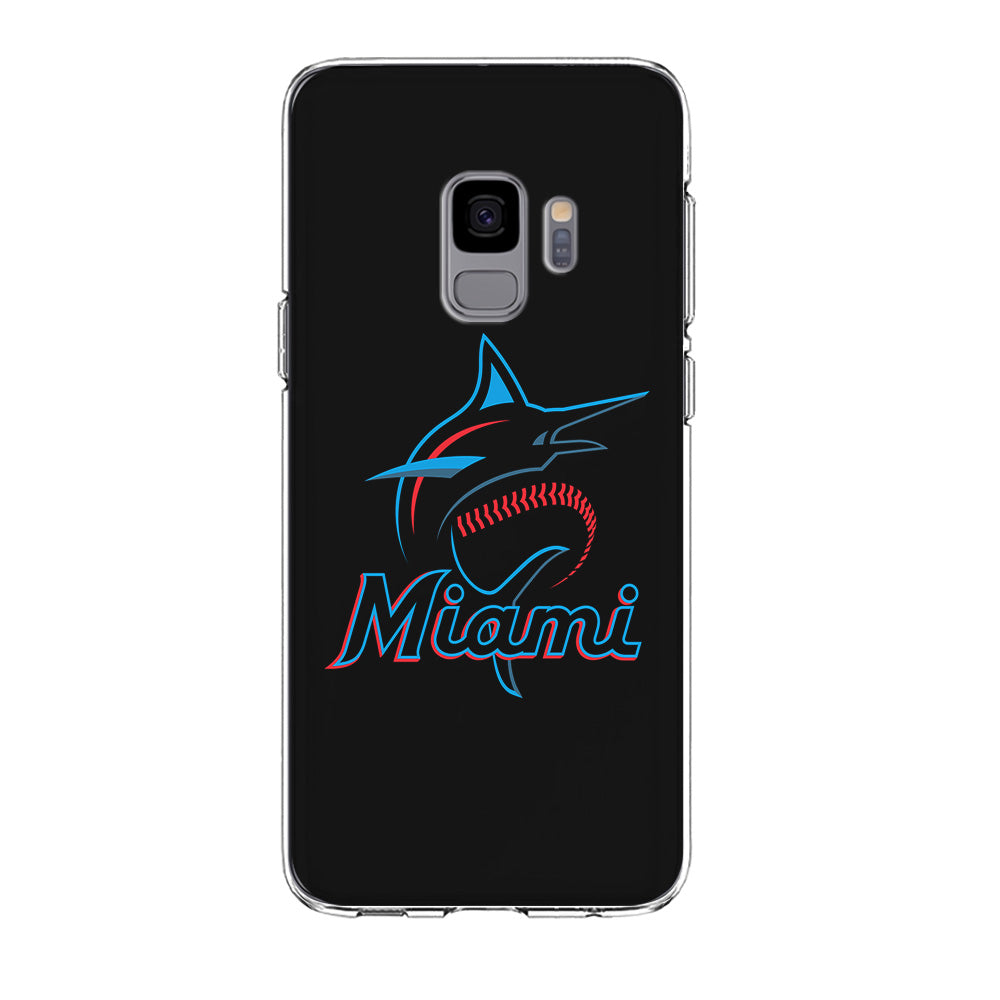 Baseball Miami Marlins MLB 001  Samsung Galaxy S9 Case