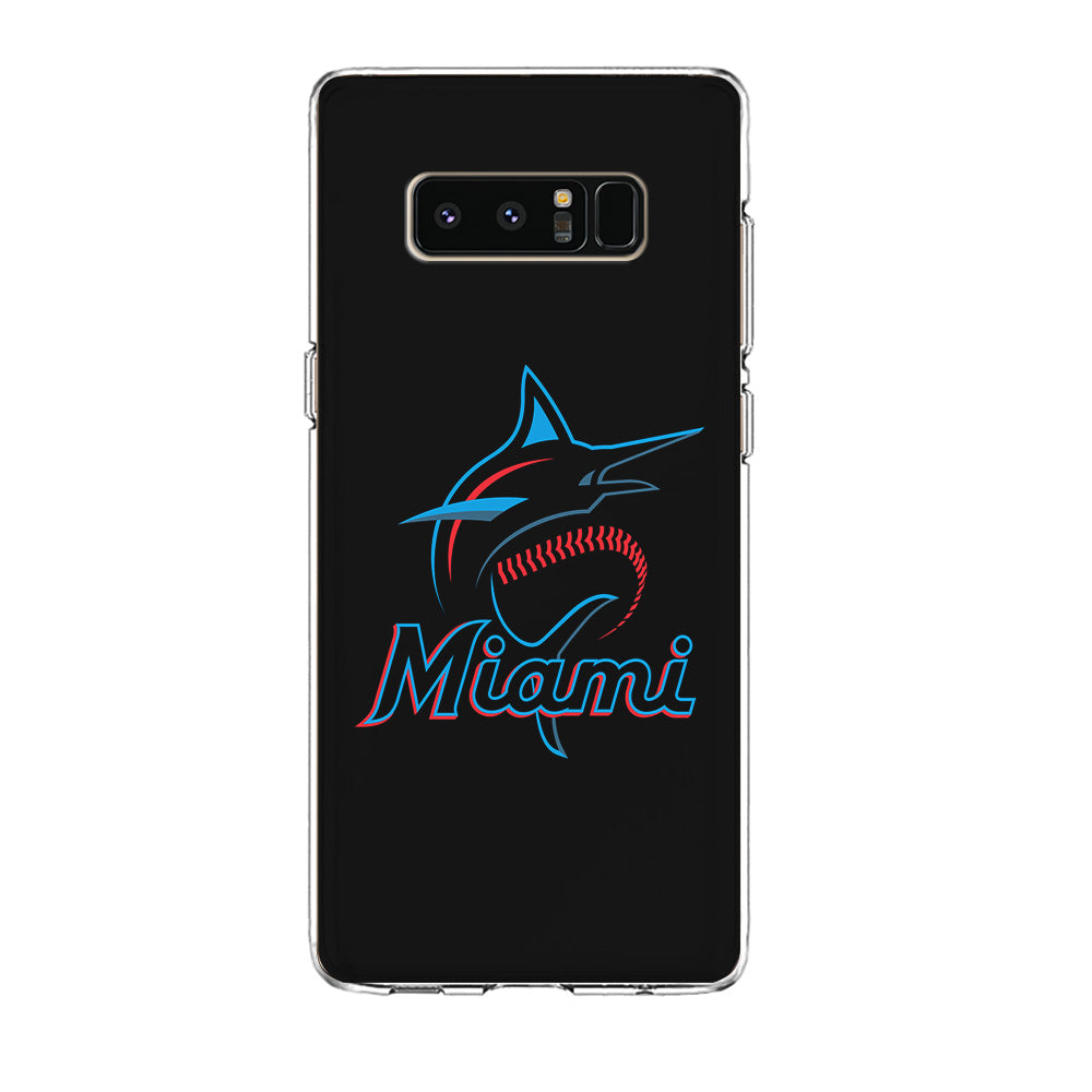 Baseball Miami Marlins MLB 001 Samsung Galaxy Note 8 Case
