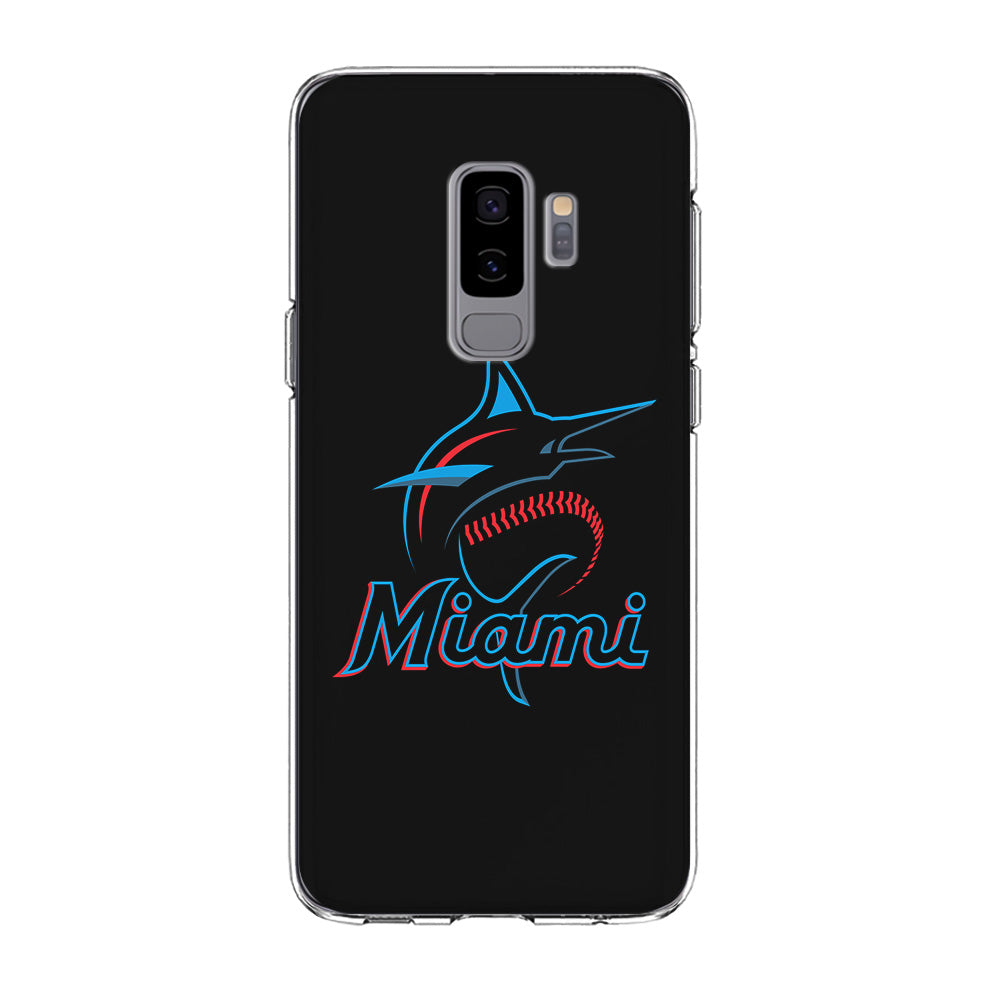 Baseball Miami Marlins MLB 001  Samsung Galaxy S9 Plus Case