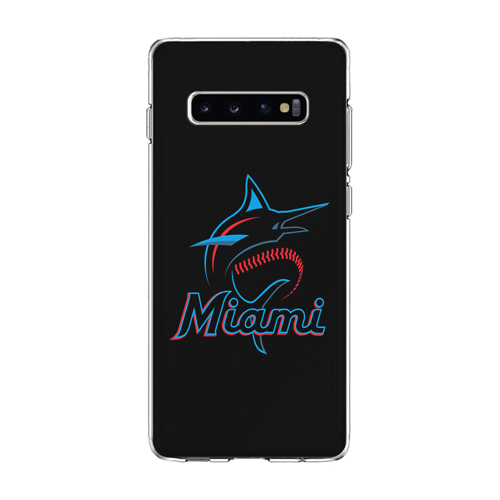 Baseball Miami Marlins MLB 001 Samsung Galaxy S10 Case