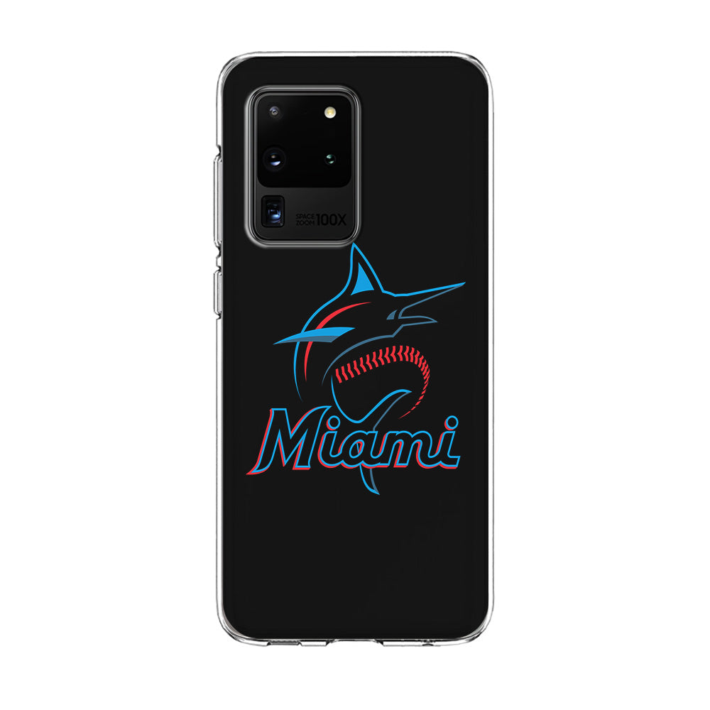 Baseball Miami Marlins MLB 001 Samsung Galaxy S20 Ultra Case