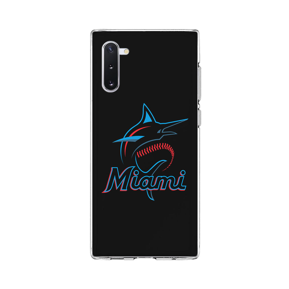 Baseball Miami Marlins MLB 001 Samsung Galaxy Note 10 Case