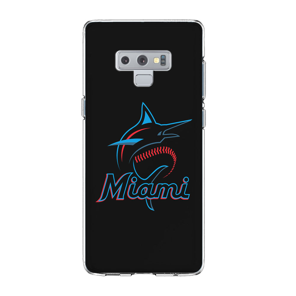 Baseball Miami Marlins MLB 001 Samsung Galaxy Note 9 Case